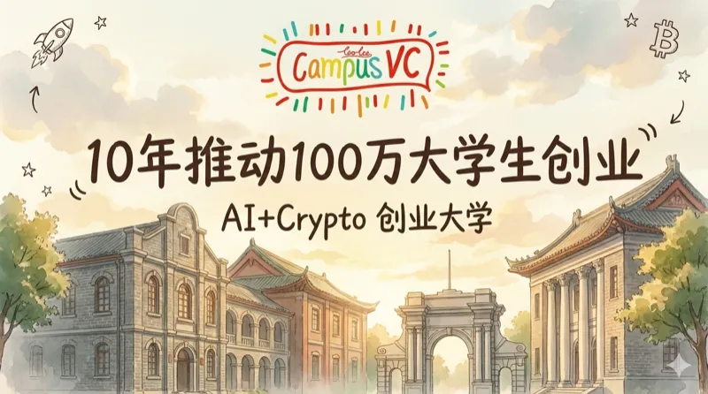 校园VC 品牌插画 — 吉卜力风格大学生创业之路